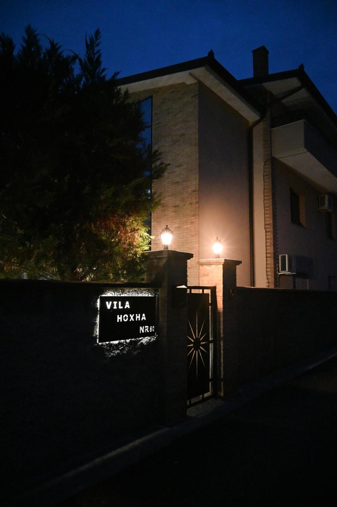 Vila Hoxha Durrës Esterno foto